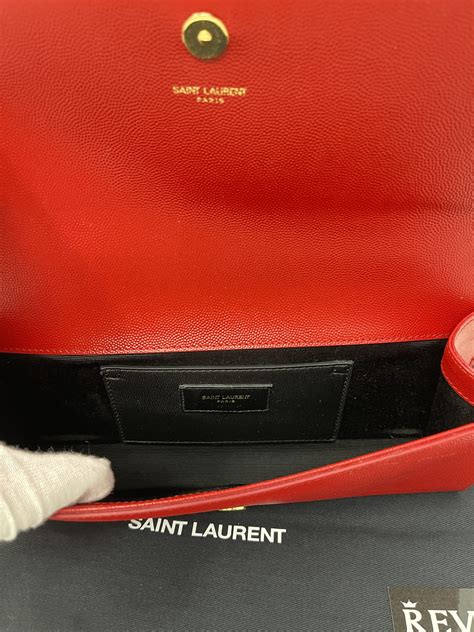 ysl pochette rossa|ysl borse donna.